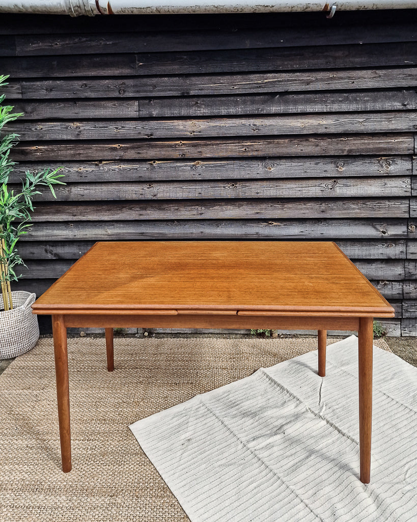 Mid Century Teak Dining Table