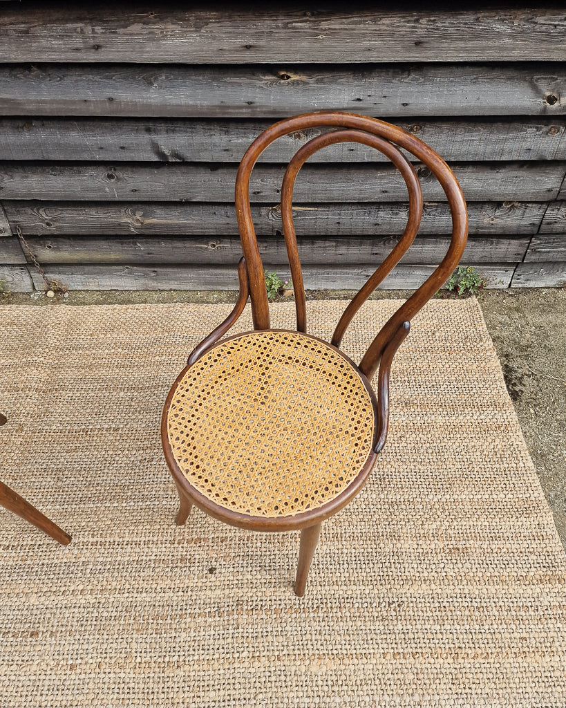 Thonet No.18 Bentwood & Cane Chairs (Pair)
