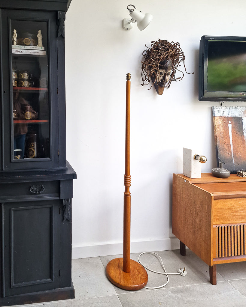 Mid Century Standard Floor Lamp inc. Shade
