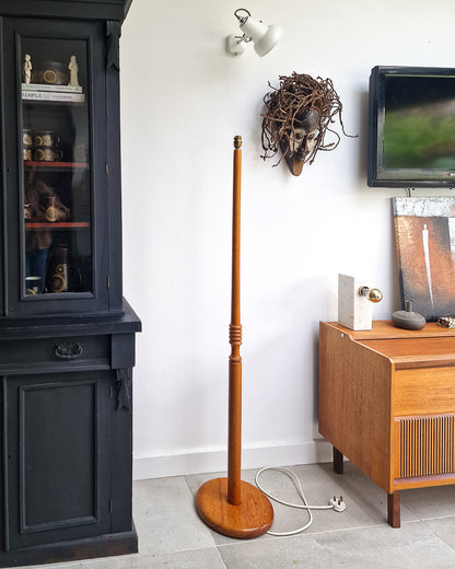 Mid Century Standard Floor Lamp inc. Shade