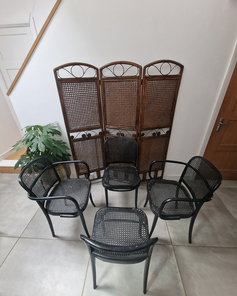 Josef Hoffman Thonet Chairs (Set of Four)