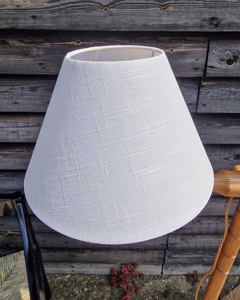 Mid Century Swedish Standard Floor Lamp inc. Shade Solbackens Svarveri