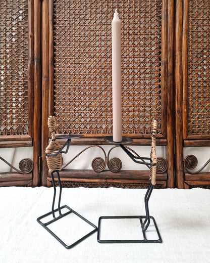 Danish Mid Century Candle Sticks / Holders (Pair) Laurids Lonborg