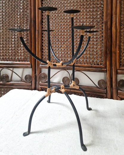 Danish Mid Century Large Candelabra Laurids Lonborg