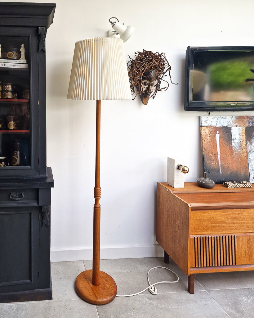 Mid Century Standard Floor Lamp inc. Shade