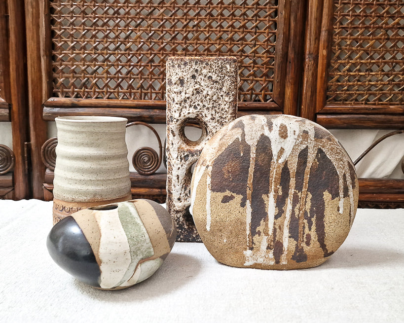 Mid Century Pebble Studio (Potpourri) Pottery Vase