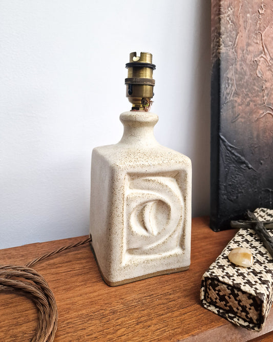 Mid Century Tremaen Studio Potter Ceramic Table Lamp