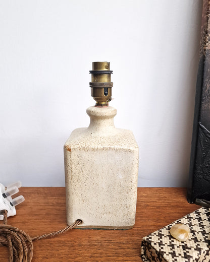Mid Century Tremaen Studio Potter Ceramic Table Lamp