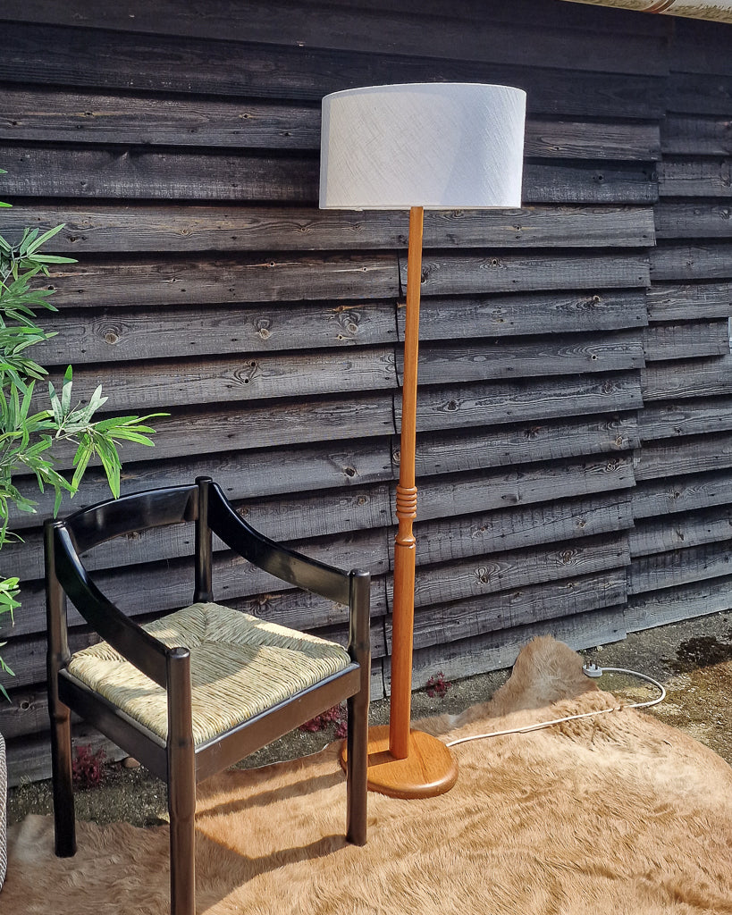 Mid Century Standard Floor Lamp inc. Shade