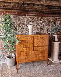 Greaves and Thomas Mid Century Tallboy / Large Chest of Drawers