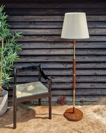 Mid Century Standard Floor Lamp inc. Shade