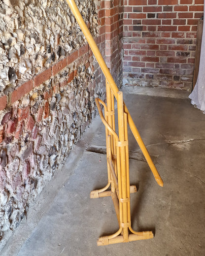 Vintage Bamboo Freestanding Mirror