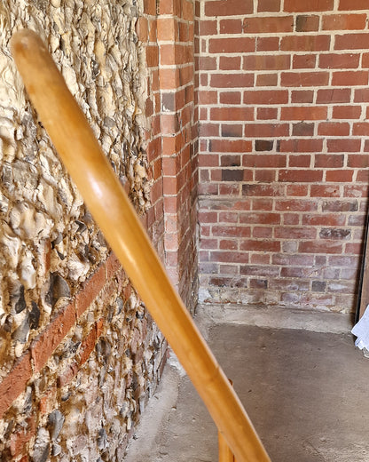 Vintage Bamboo Freestanding Mirror