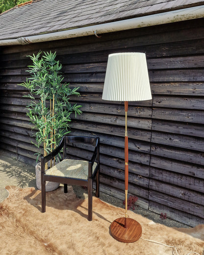 Mid Century Standard Floor Lamp inc. Shade