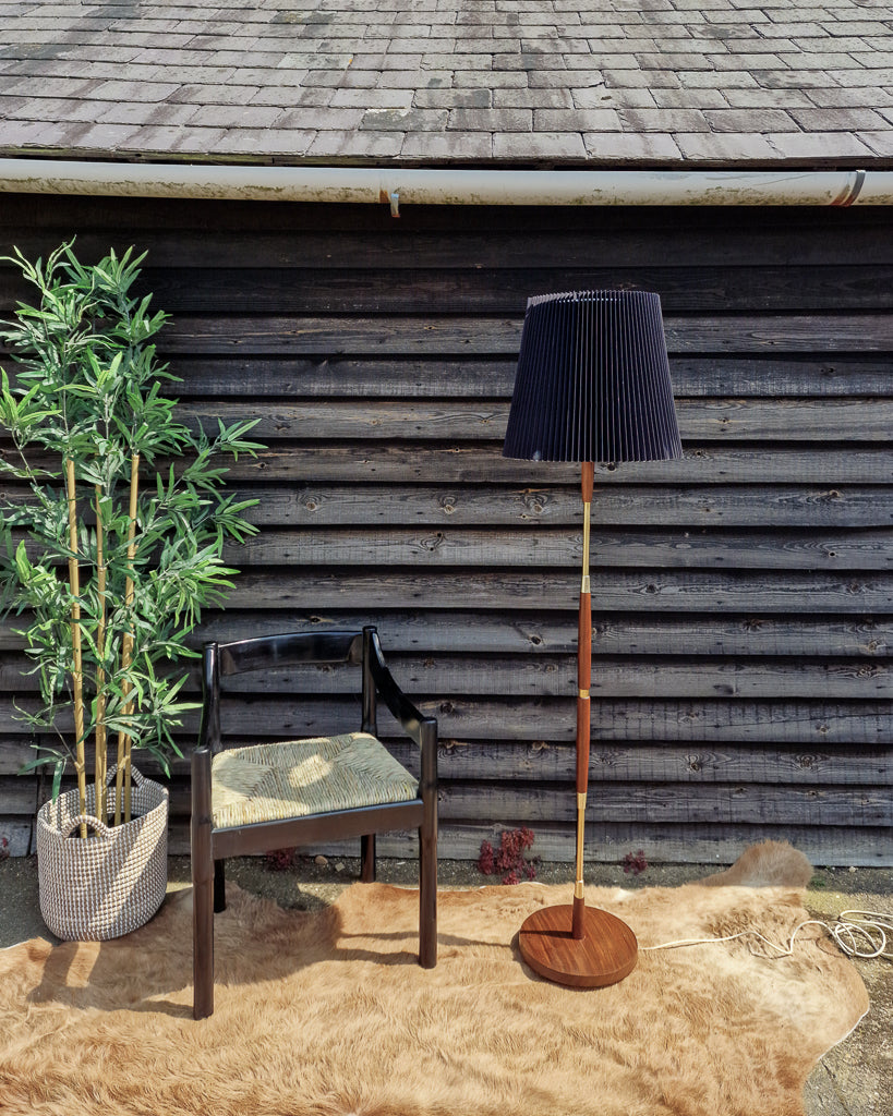 Mid Century Standard Floor Lamp inc. Shade