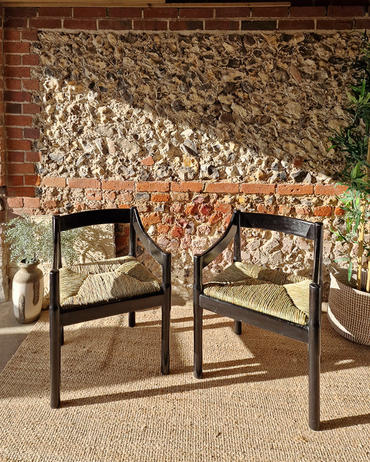 Vico Magistretti Carimate Dining Armchairs