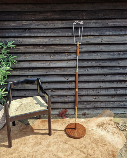 Mid Century Standard Floor Lamp inc. Shade