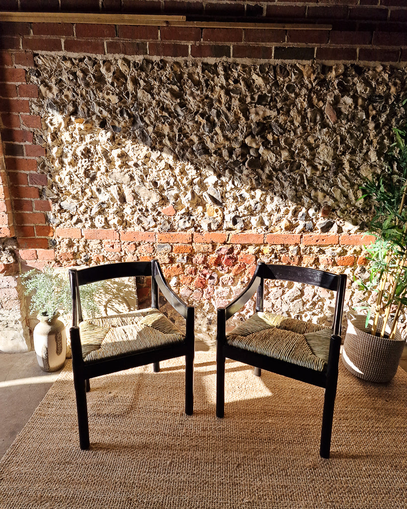 Vico Magistretti Carimate Dining Armchairs