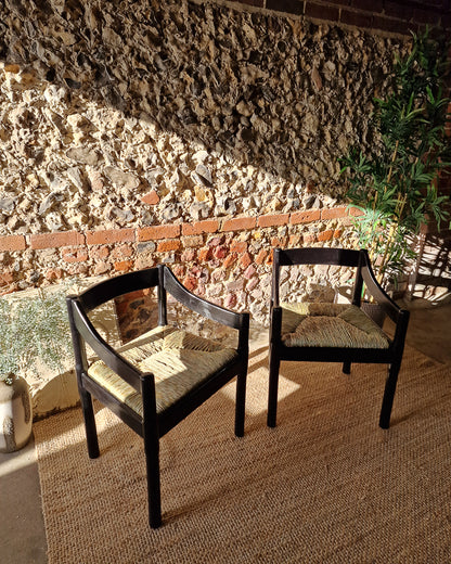 Vico Magistretti Carimate Dining Armchairs