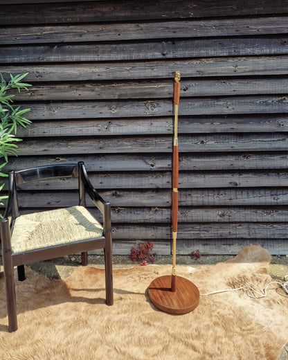 Mid Century Standard Floor Lamp inc. Shade