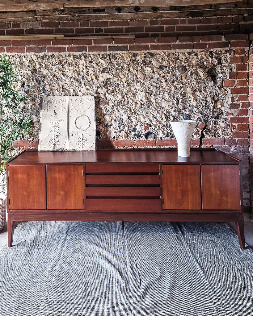 Mid Century Large Teak Sideboard