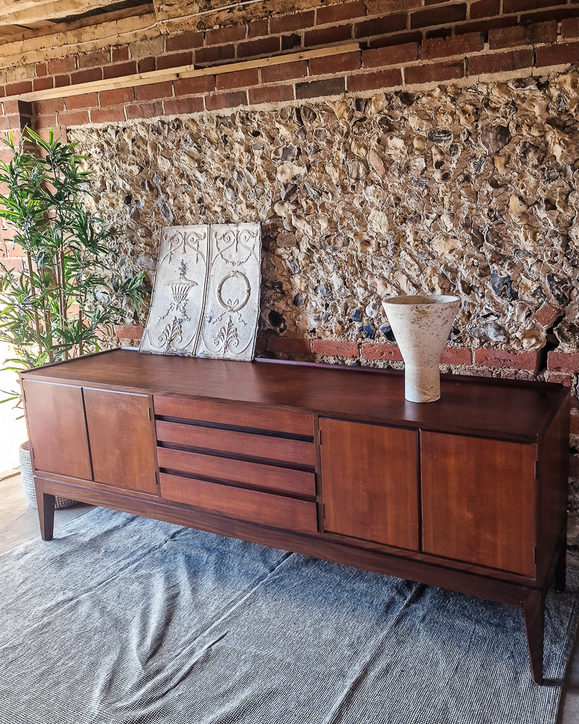 Mid Century Large Teak Sideboard