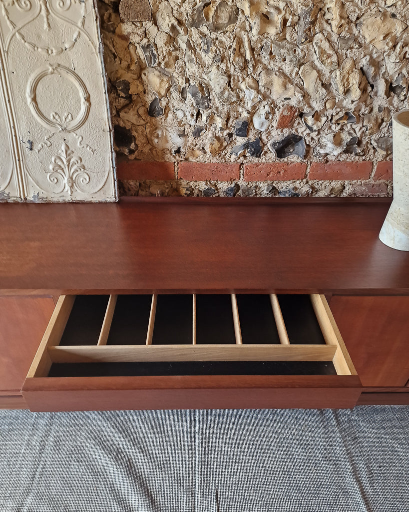 Mid Century Large Teak Sideboard