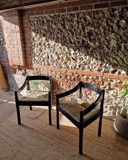 Vico Magistretti Carimate Dining Armchairs