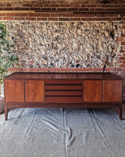 Mid Century Large Teak Sideboard