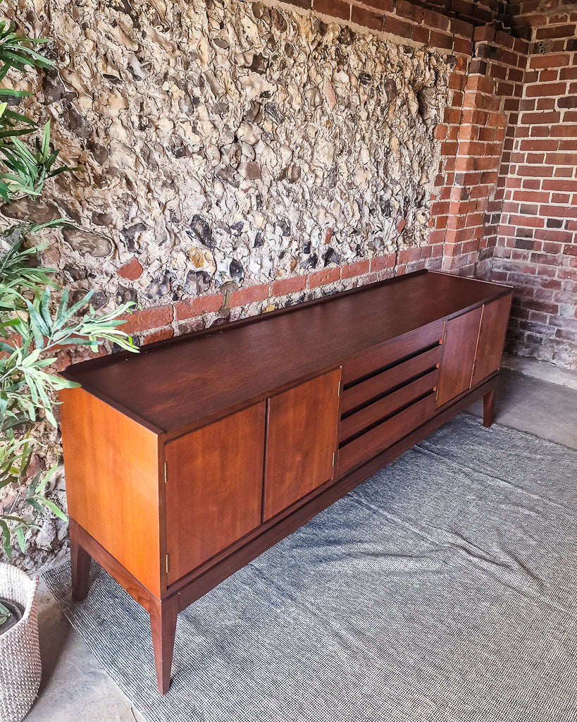 Mid Century Large Teak Sideboard