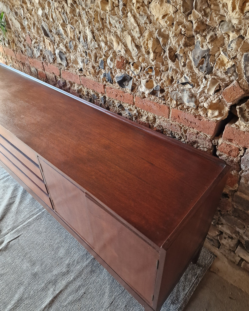 Mid Century Large Teak Sideboard