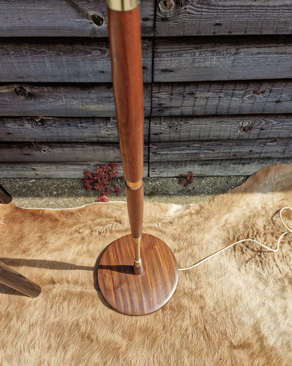 Mid Century Standard Floor Lamp inc. Shade