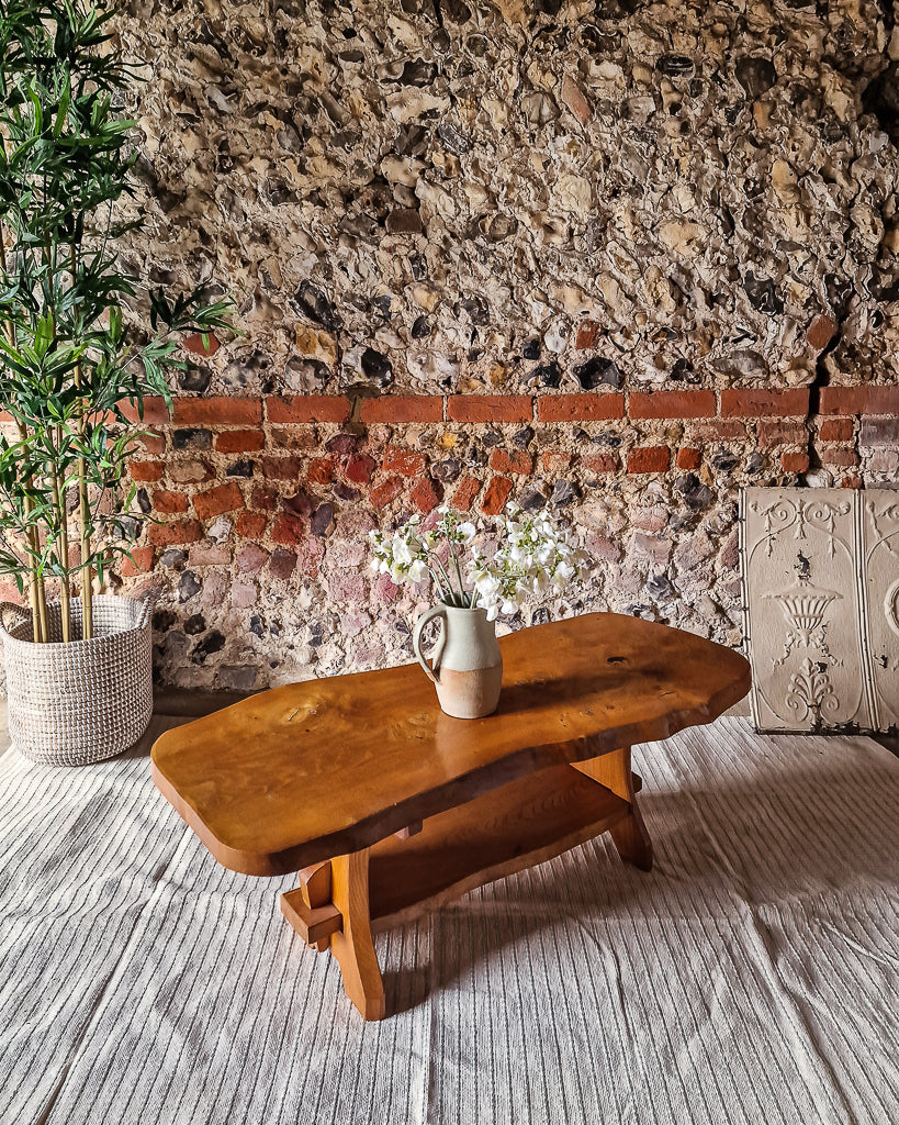 Mid Century Freeform Brutalist Coffee Table