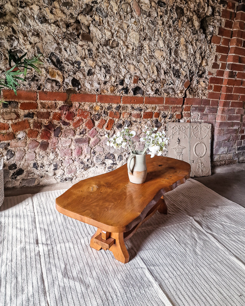 Mid Century Freeform Brutalist Coffee Table