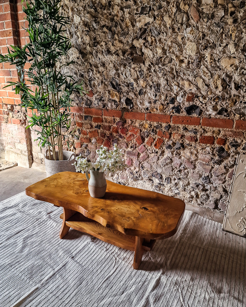 Mid Century Freeform Brutalist Coffee Table