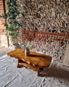 Mid Century Freeform Brutalist Coffee Table