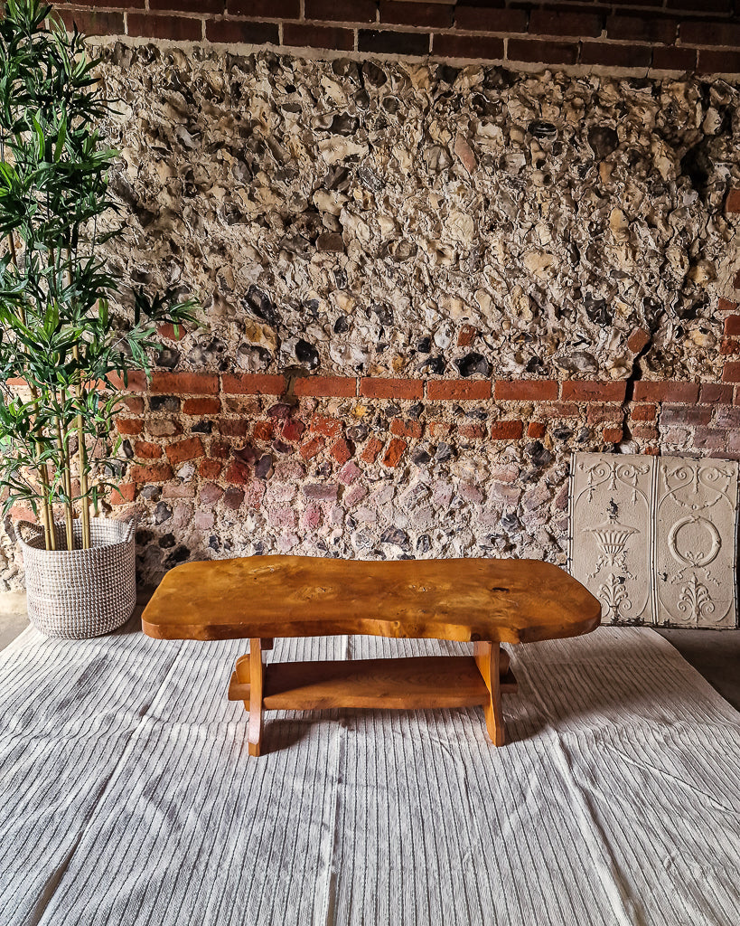 Mid Century Freeform Brutalist Coffee Table