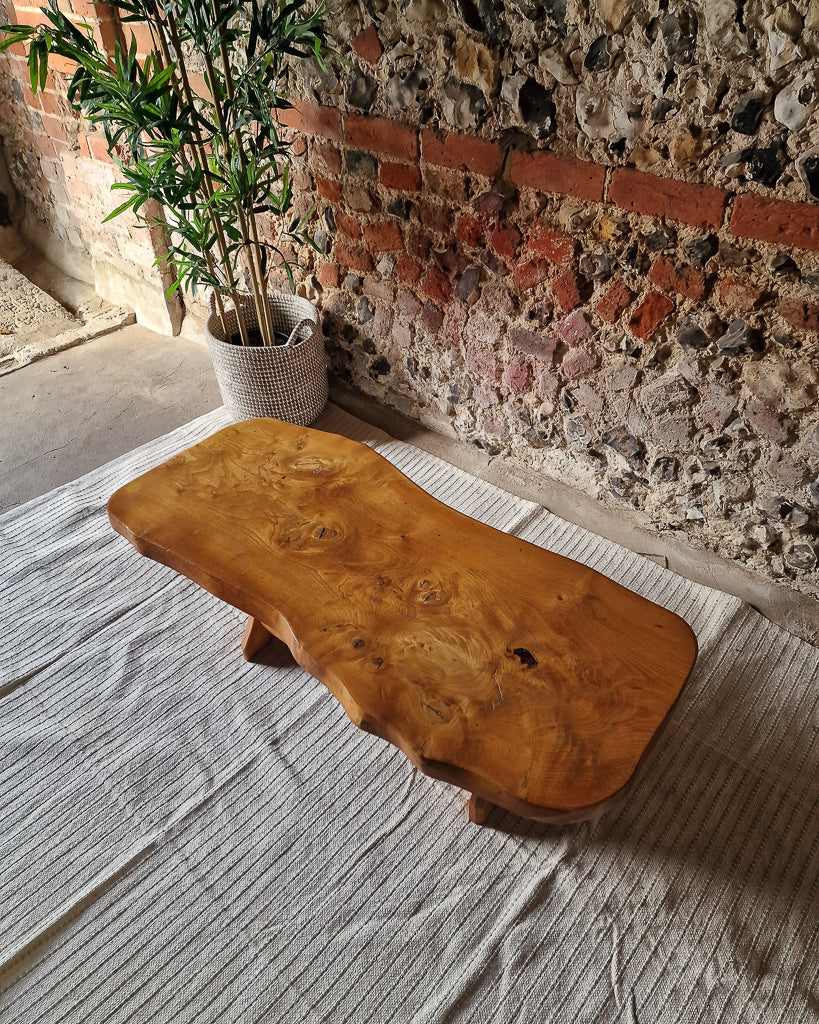 Mid Century Freeform Brutalist Coffee Table