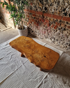 Mid Century Freeform Brutalist Coffee Table