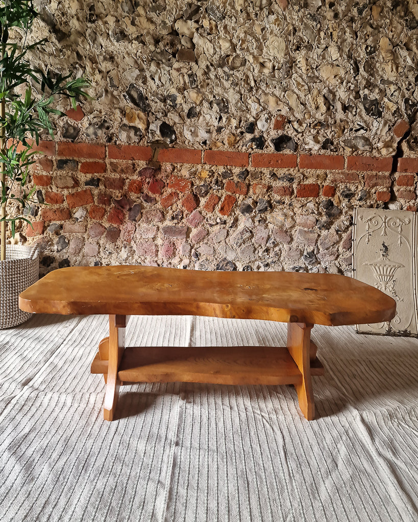 Mid Century Freeform Brutalist Coffee Table