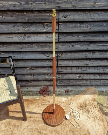 Mid Century Standard Floor Lamp inc. Shade