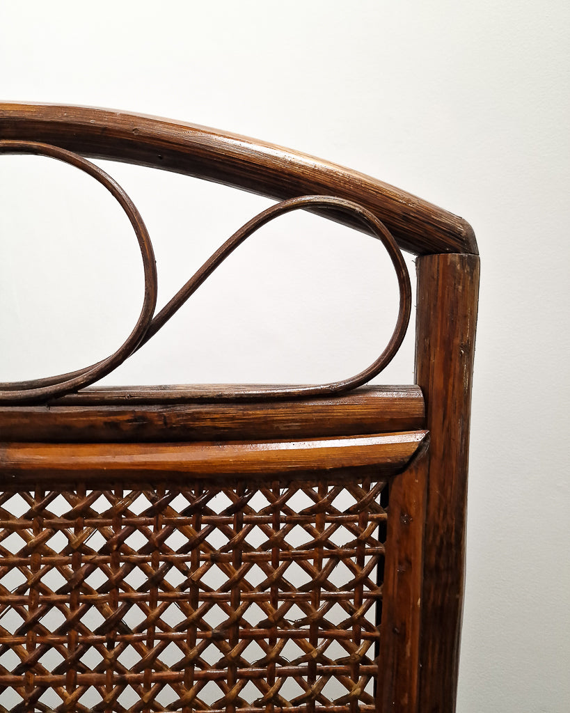 Vintage Bamboo Screen / Room Divider