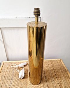 Mid Century Brass  Cynical Table Lamps (Pair)