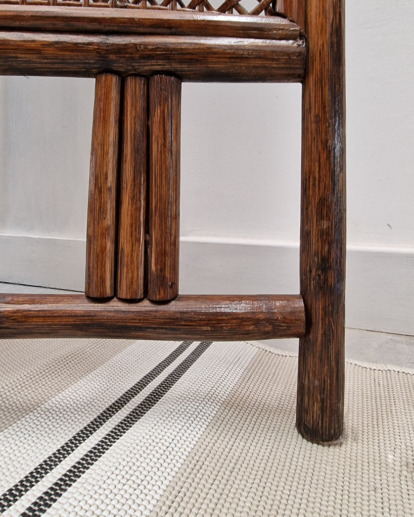 Vintage Bamboo Screen / Room Divider