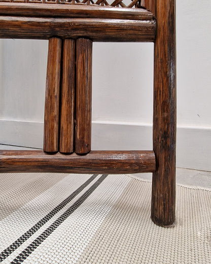 Vintage Bamboo Screen / Room Divider