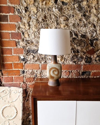 Studio Pottery Ceramic Table Lamps (Pair)