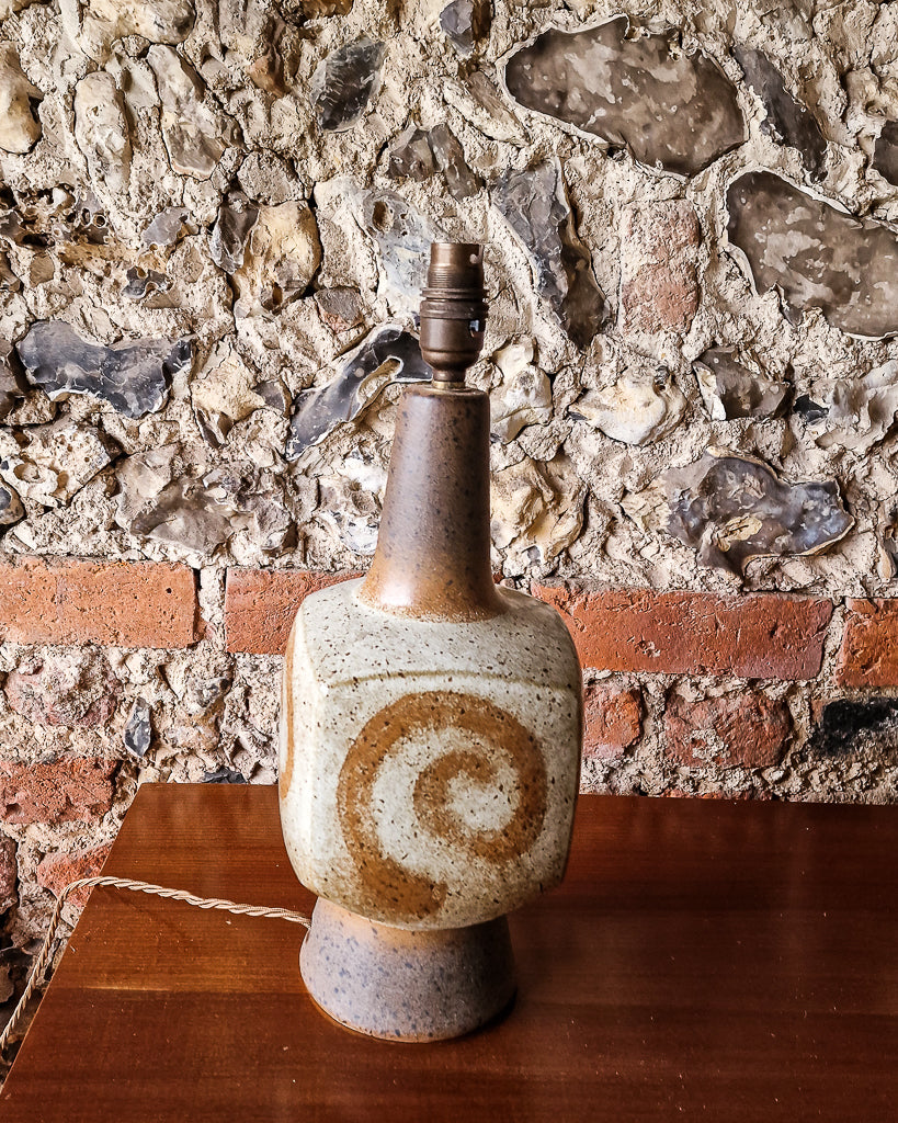 Studio Pottery Ceramic Table Lamps (Pair)