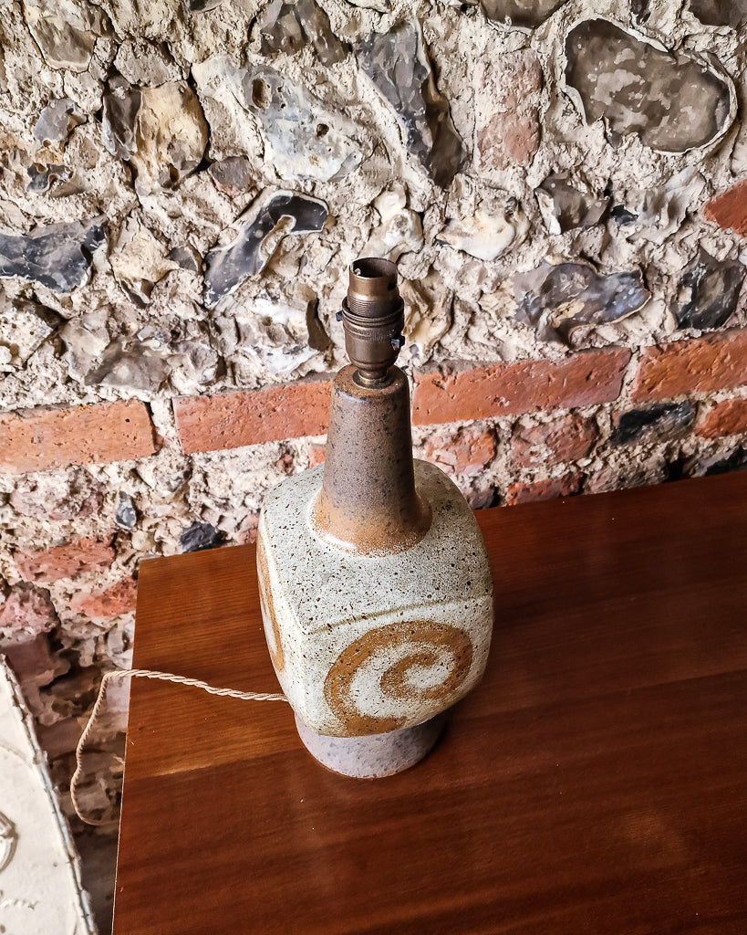 Studio Pottery Ceramic Table Lamps (Pair)
