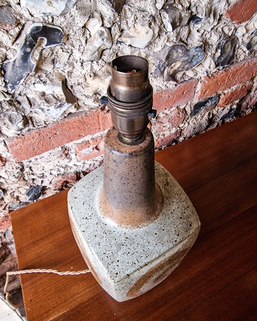 Studio Pottery Ceramic Table Lamps (Pair)