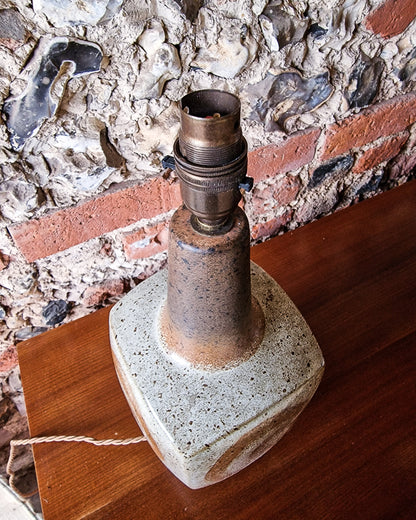 Studio Pottery Ceramic Table Lamps (Pair)